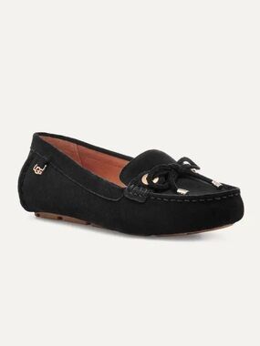UGG Black Suede Moccasin